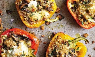 New Recipe - Barley Stuffed Peppers