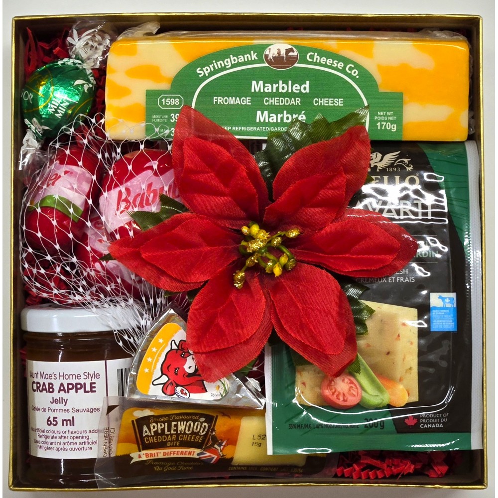 Cheese & Homemade Jam Gift Box - Small